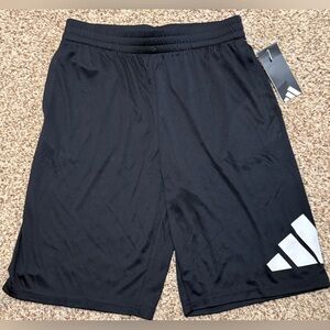 adidas Boys Shorts Athletic Black Size XL 18/20